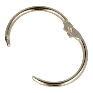 Anillas para Álbum y Encuadernar Plateadas